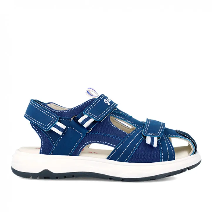 ZAPATOS GARVALIN DE NIñO AZUL 242850A