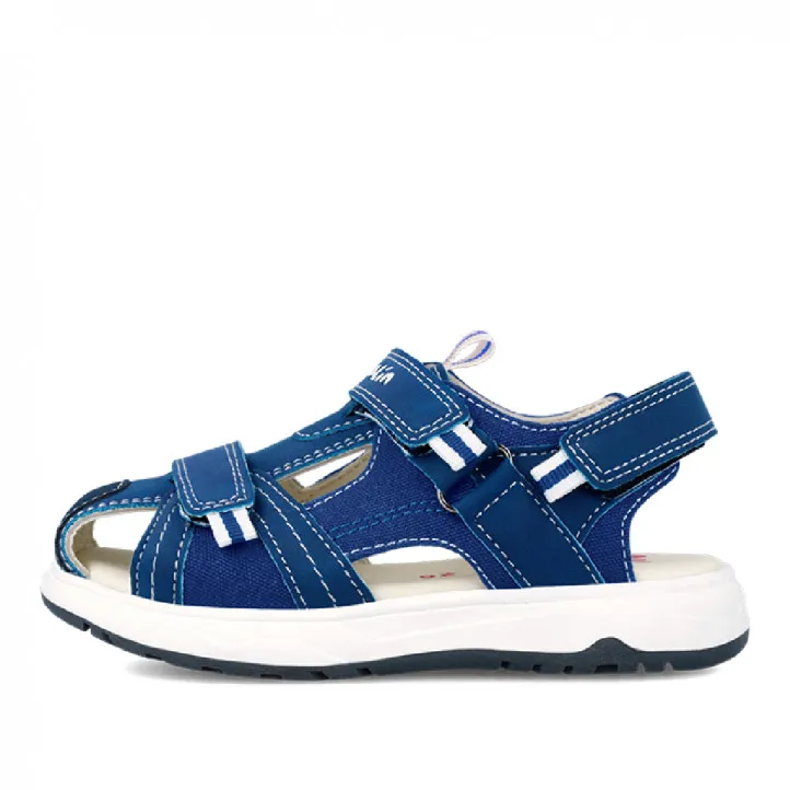 ZAPATOS GARVALIN DE NIñO AZUL 242850A